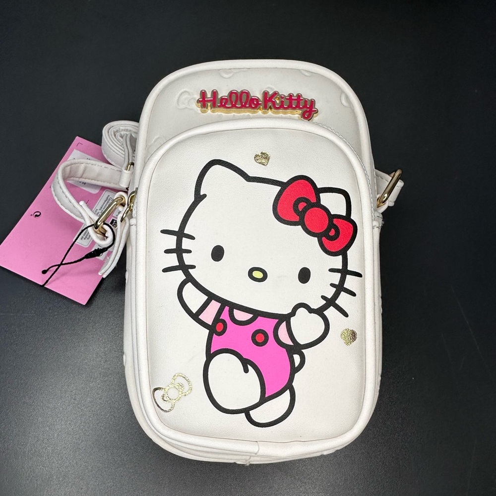NWT Hello Kitty White Crossbody Bag